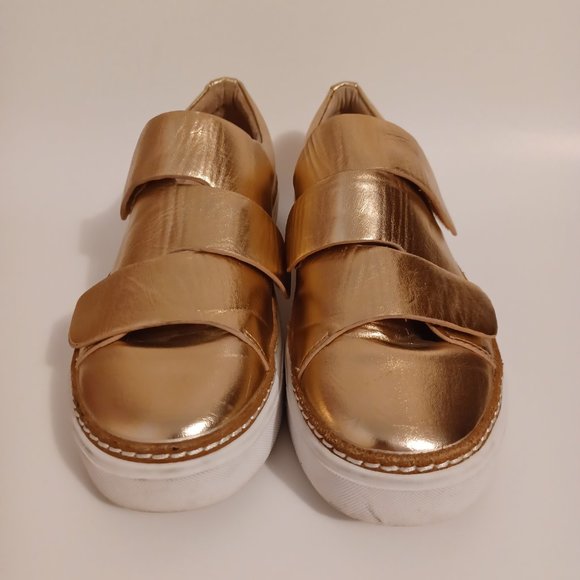 Silent D Verges Metallic Touch Loop Straps Shoes 7.5 - Picture 3 of 11